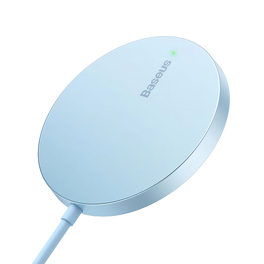 Drahtloses Netzwerk-Ladegerät Baseus Simple Simple Mini 3, 15 W, 1,67 A, blau CCJJ040303