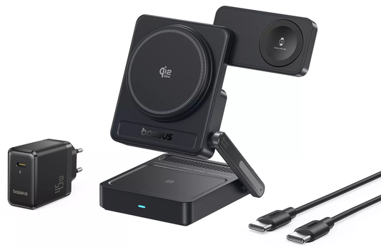 Baseus PicoGo AF21 3in1 Wireless-Netzteil, 35W, Schwarz E0205401
