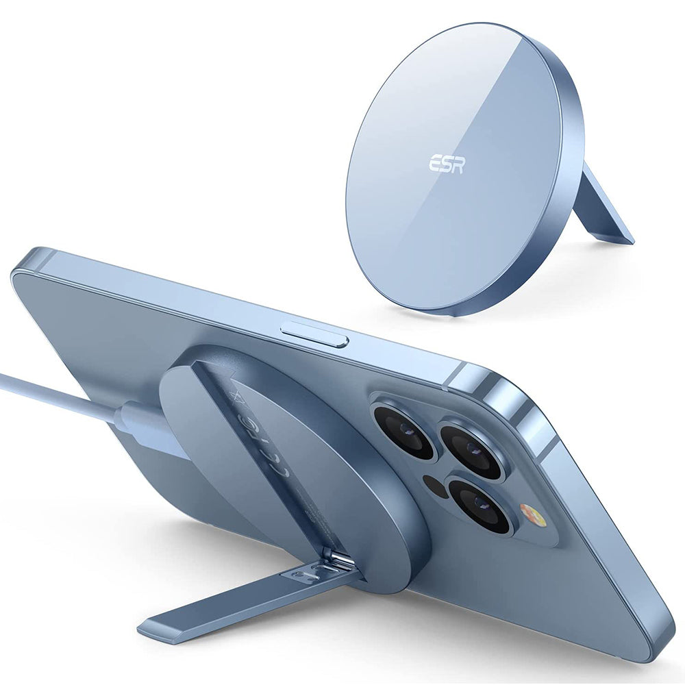 Wireless-Netzladegerät ESR HaloLock, 15W, 1.67A, Blau