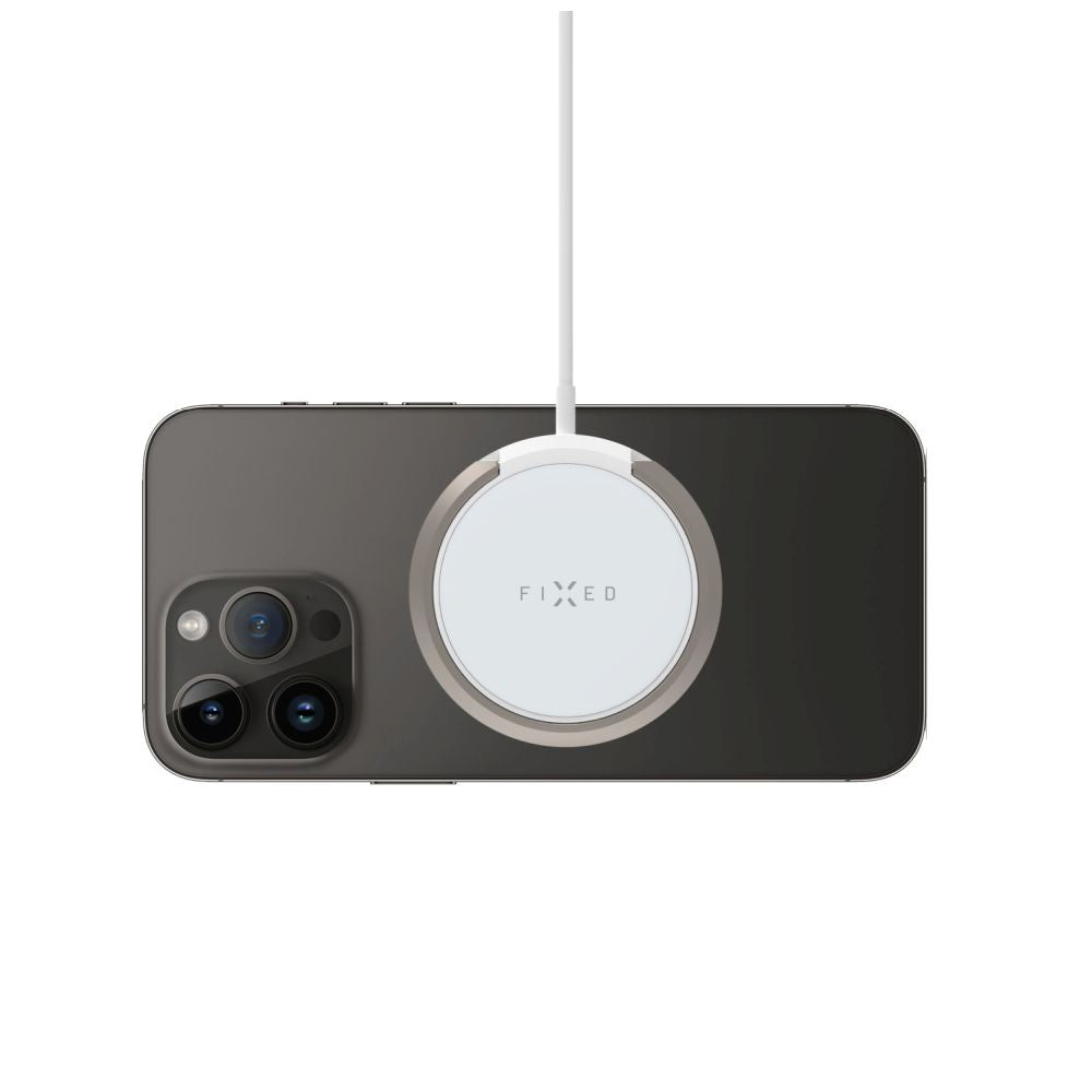 Wireless Netzladegerät Fixed Ring, 15W, 1.67A, Weiß