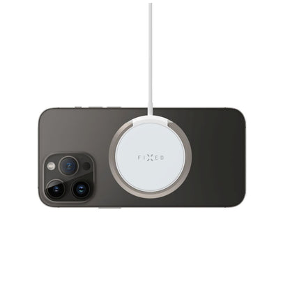 Wireless Netzladegerät Fixed Ring, 15W, 1.67A, Weiß