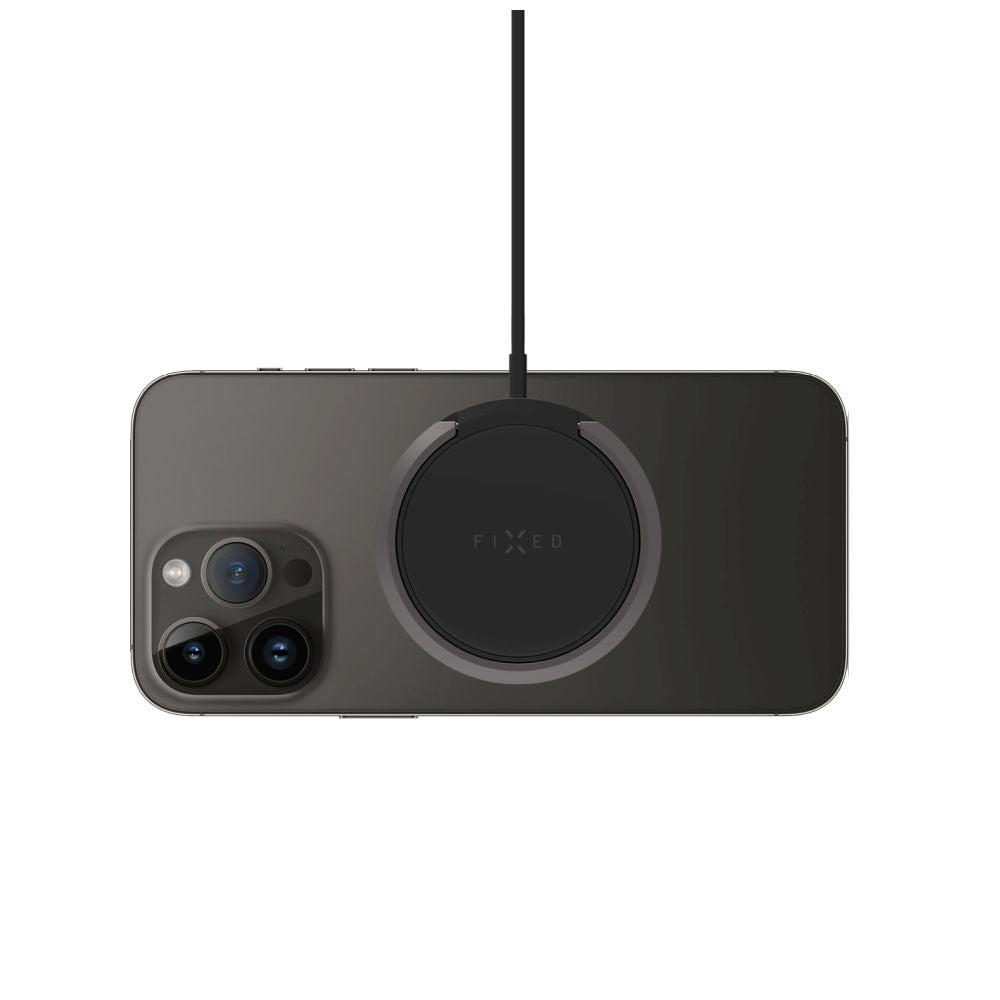 Wireless Netzladegerät Fixed Ring, 15W, 1.67A, Schwarz