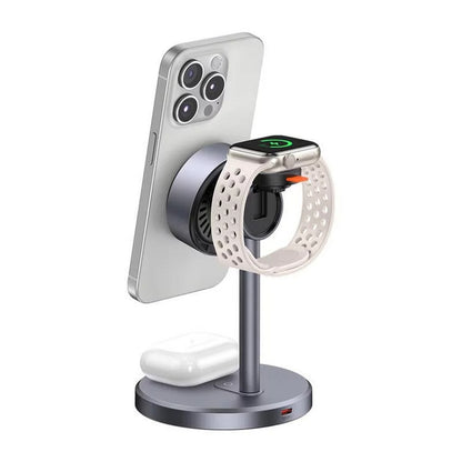 Wireless-Netzteil McDodo CH-2460 Swan 3in1, 22,5W, 1,67A, Grau
