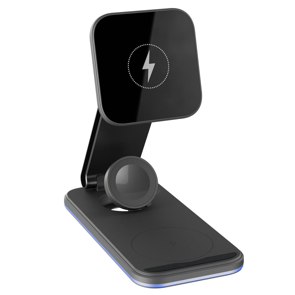 Wireless-Netzladegerät Proove Energy Fold 3in1, 15W, 1.67A, Schwarz WSEF15010001