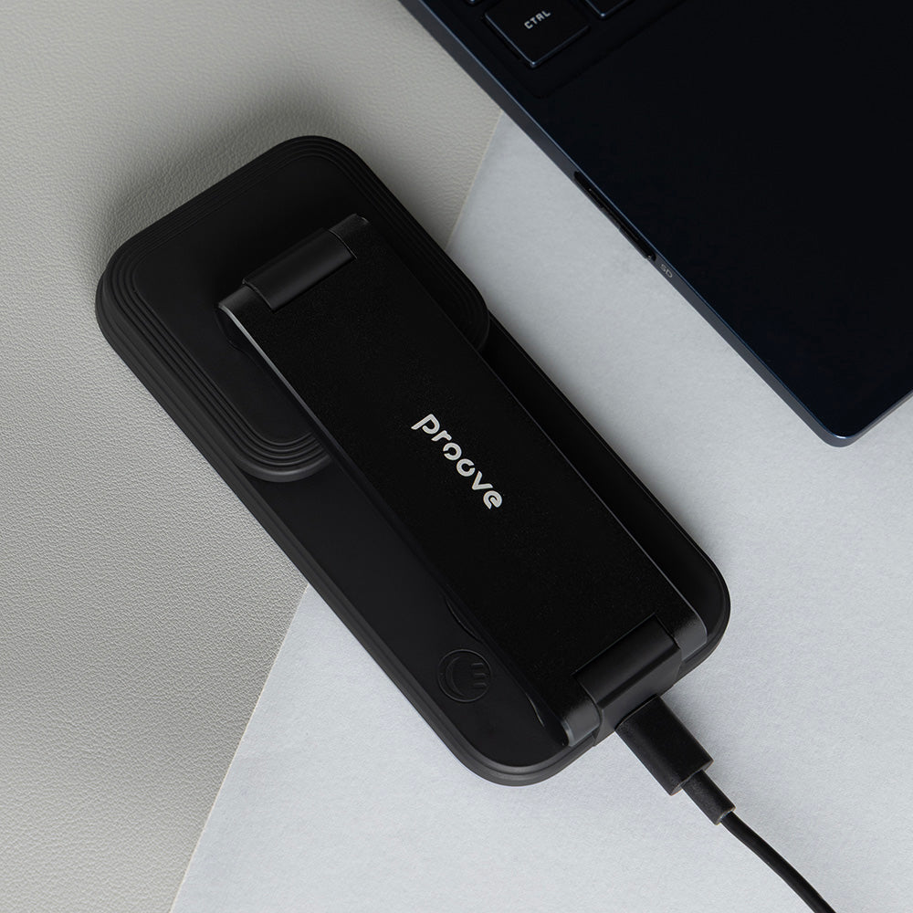 Wireless-Netzladegerät Proove Energy Fold 3in1, 15W, 1.67A, Schwarz WSEF15010001