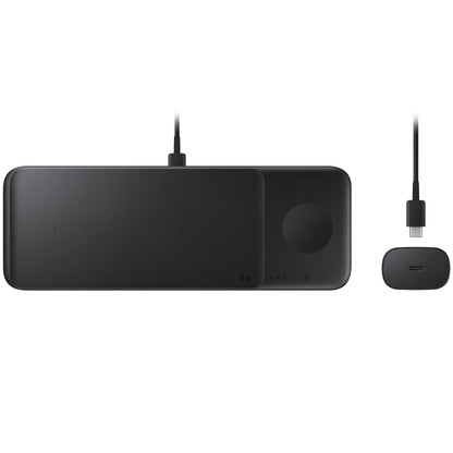 Samsung Trio Wireless Netzladegerät, 9W, 1A, Schwarz, Wiederverpackt EP-P6300TBEGEU