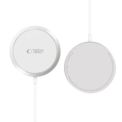 Tech-Protect Wireless Network Charger QI15W-A34, 15 W, 1,67 A, Weiß