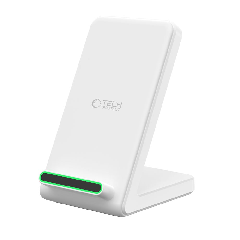 Tech-Protect Wireless Network Charger QI15W-A40, 15 W, 1,67 A, Weiß