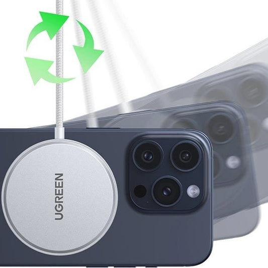 UGREEN W703 Wireless Netzladegerät, 15W, 1.67A, Weiß
