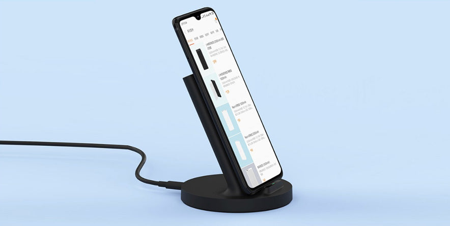 Xiaomi Mi Stand Drahtloses Netzwerkladegerät, 20 W, 1,8 A, Schwarz GDS4145GL