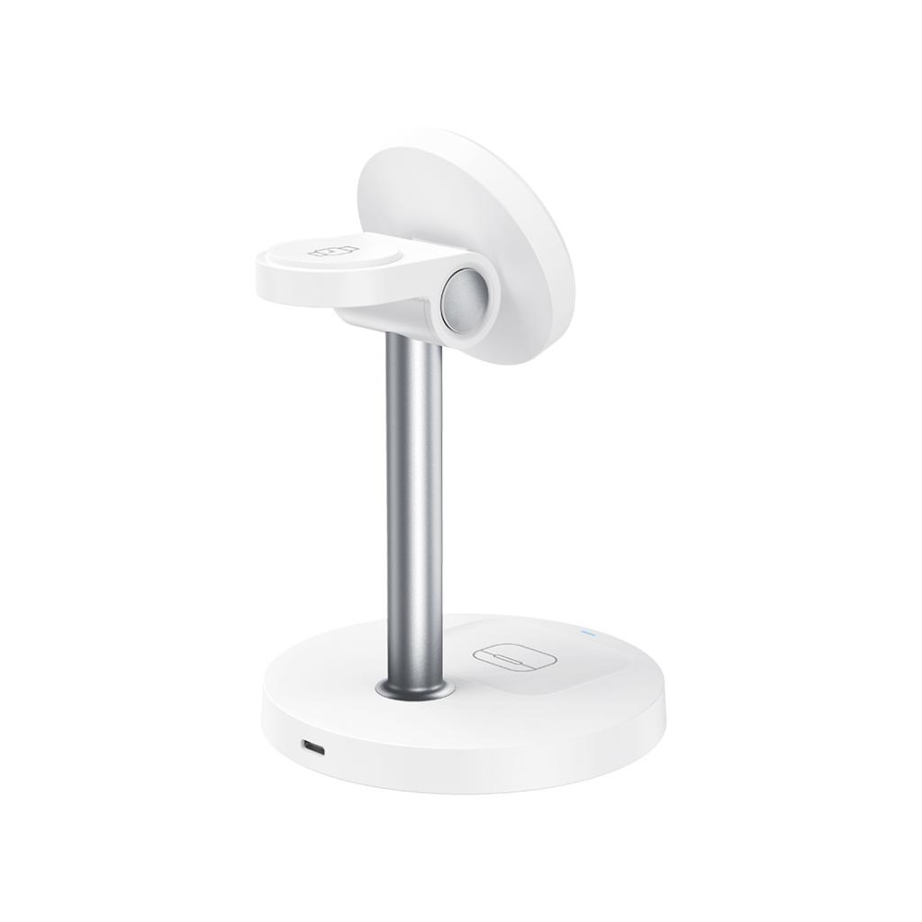 Wireless Network Charger XO Design CX038 3in1, 15W, 1.67A, White