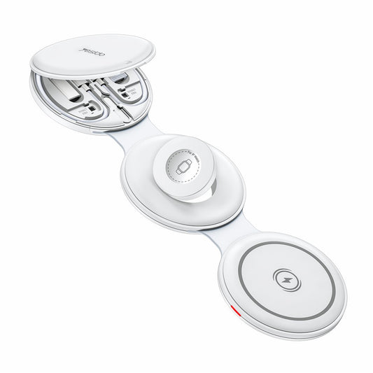 Wireless Netzladegerät Yesido DS29 5in1, 15W, 1.67A, Weiß