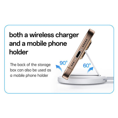 Wireless Netzladegerät Yesido DS29 5in1, 15W, 1.67A, Weiß