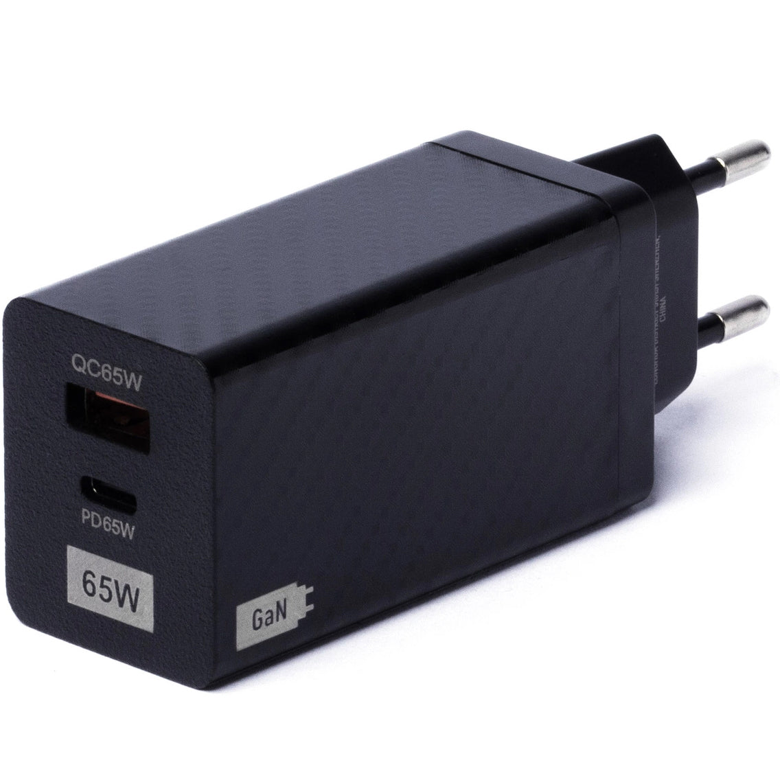 Netzwerkladegerät WZK WWCG01, 65 W, 3 A, 1 x USB-A - 1 x USB-C, Schwarz