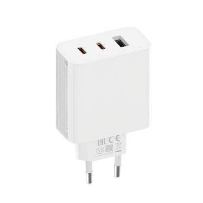 Xiaomi Netzwerkladegerät 2C1A GaN, 67 W, 3 A, 1 x USB-A – 2 x USB-C, Weiß