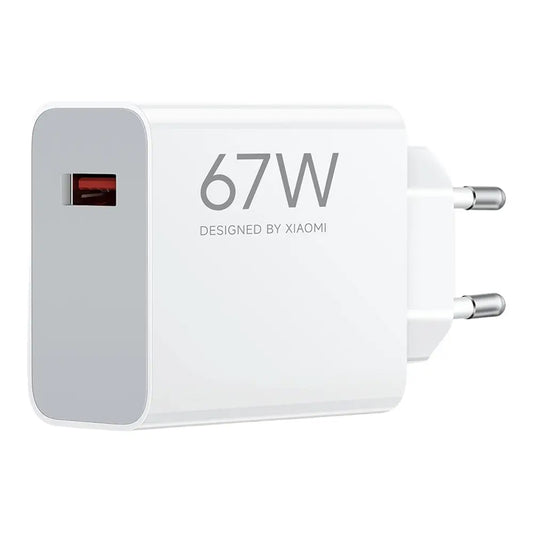 Xiaomi Netzladegerät, 67W, 6.2A, 1 x USB-A, Weiß BHR07SKEU