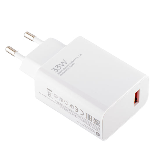 Xiaomi MDY-11EZ Netzwerkladegerät, 33 W, 3 A, 1 x USB-A, Weiß