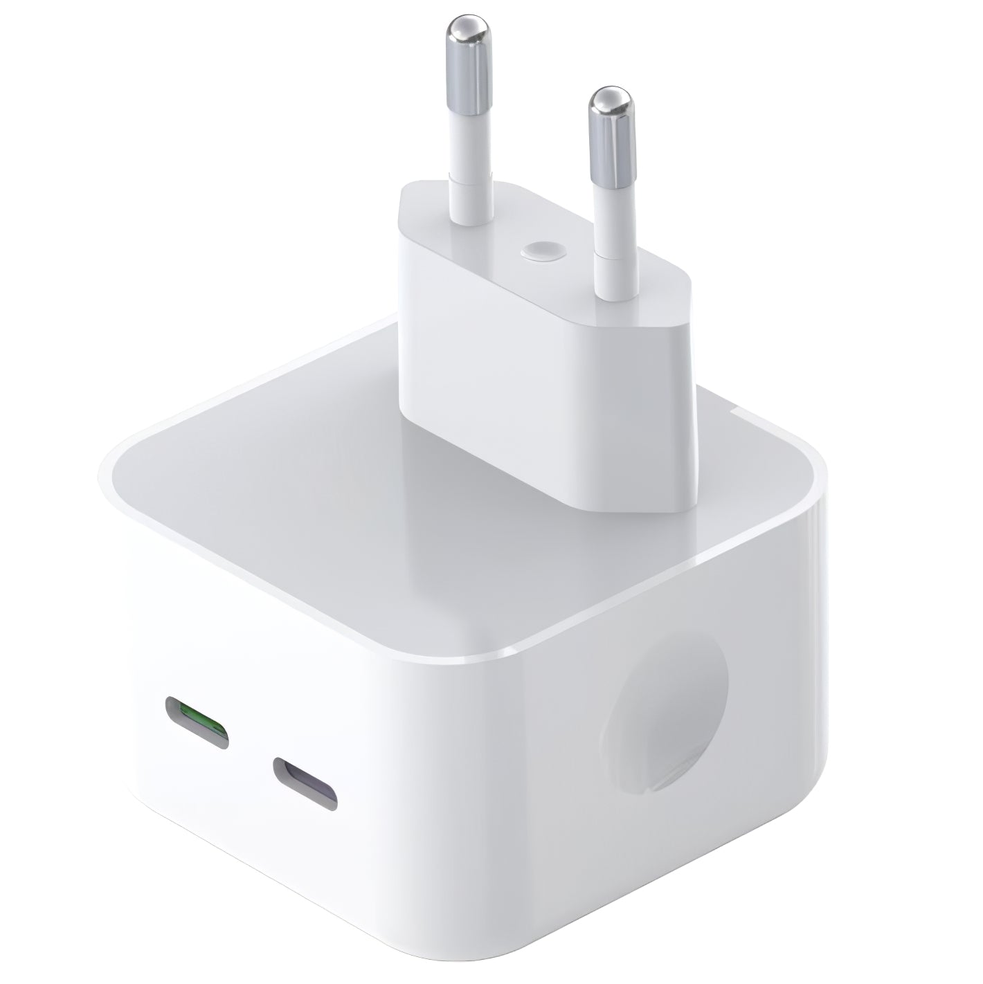 Netzwerkladegerät XO Design L102, 35 W, 3 A, 2 x USB-C, Weiß