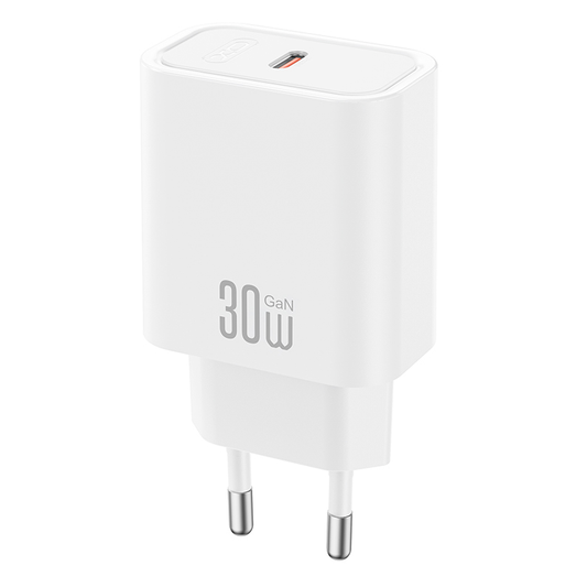 Netzteil XO Design CE41, 30W, 3A, 1 x USB-C, Weiß