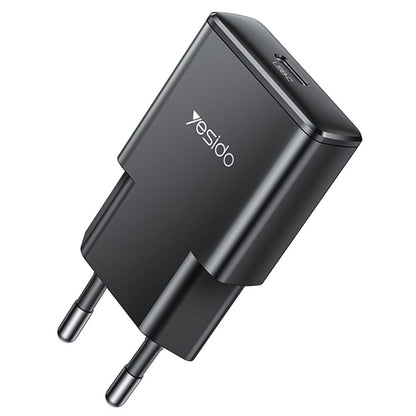 Netzladegerät Yesido YC74, 30W, 3A, 1 x USB-C, Schwarz