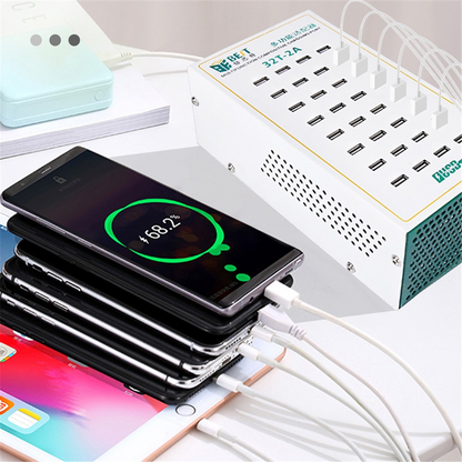 Ladestation Best 32T-2A, 2A, 32 x USB-A, Weiß