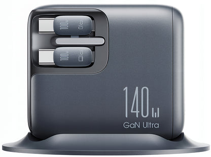 Ladestation mit USB-C Kabel Joyroom Podix JR-TRD01, 140W, 1 x USB-C - 2 x USB-A, Grau