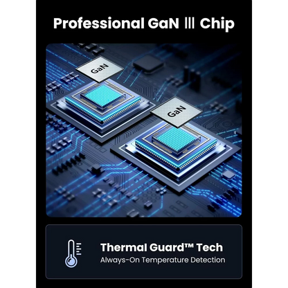 UGREEN CD333 Nexode Ladestation, 300W, 5A, 1 x USB-A - 4 x USB-C, Grau, Wiederverpackt