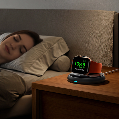 Joyroom JR-W12 Wireless-Ladegerät für Apple Watch Series, Schwarz
