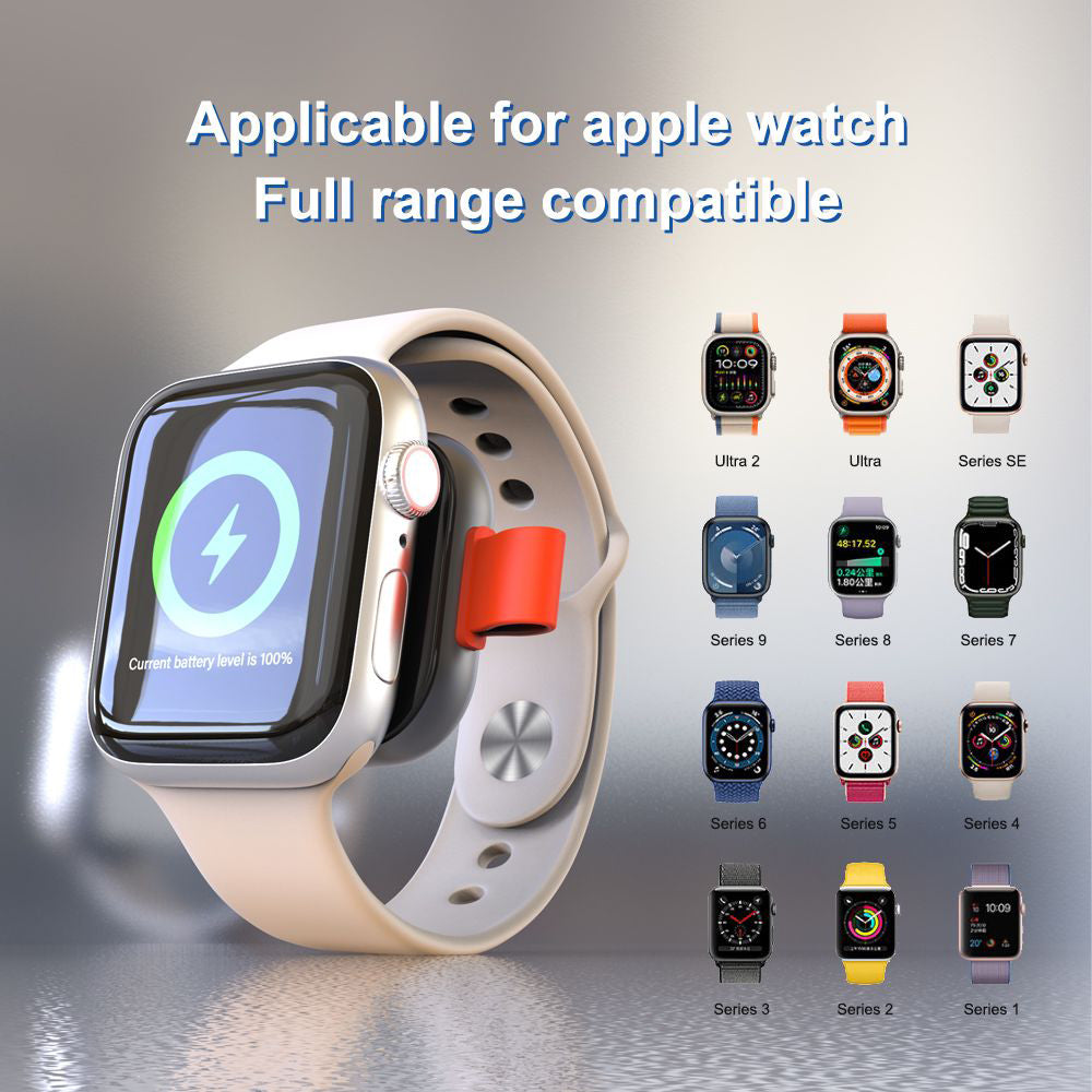 Wireless-Ladegerät Lito LC03 für Apple Watch Series, Schwarz