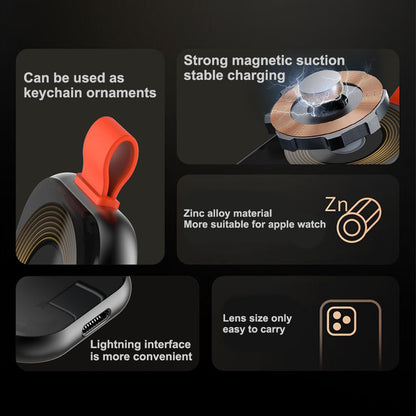 Wireless-Ladegerät Lito LC03 für Apple Watch Series, Schwarz