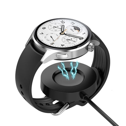 Wireless-Ladegerät Techsuit TXC6 für Xiaomi Watch S1 Pro, USB-A, Schwarz