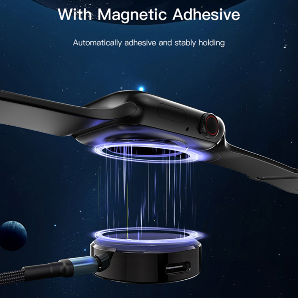 Wireless-Ladegerät Yesido DS18 für Apple Watch Series, Schwarz