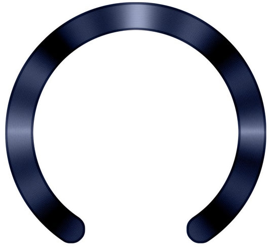 Metallsticker Tech-Protect MMP-210, Set 2 Stück, Blau Silber