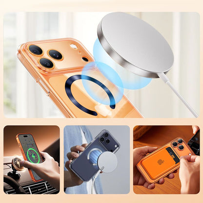 Metallsticker Tech-Protect MMP-210, Set 2 Stück, Schwarz Orange