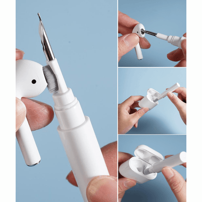 OEM-Reinigungswerkzeug für Apple Airpods / Samsung Galaxy Buds / Huawei Freebuds Kopfhörer, Weiß