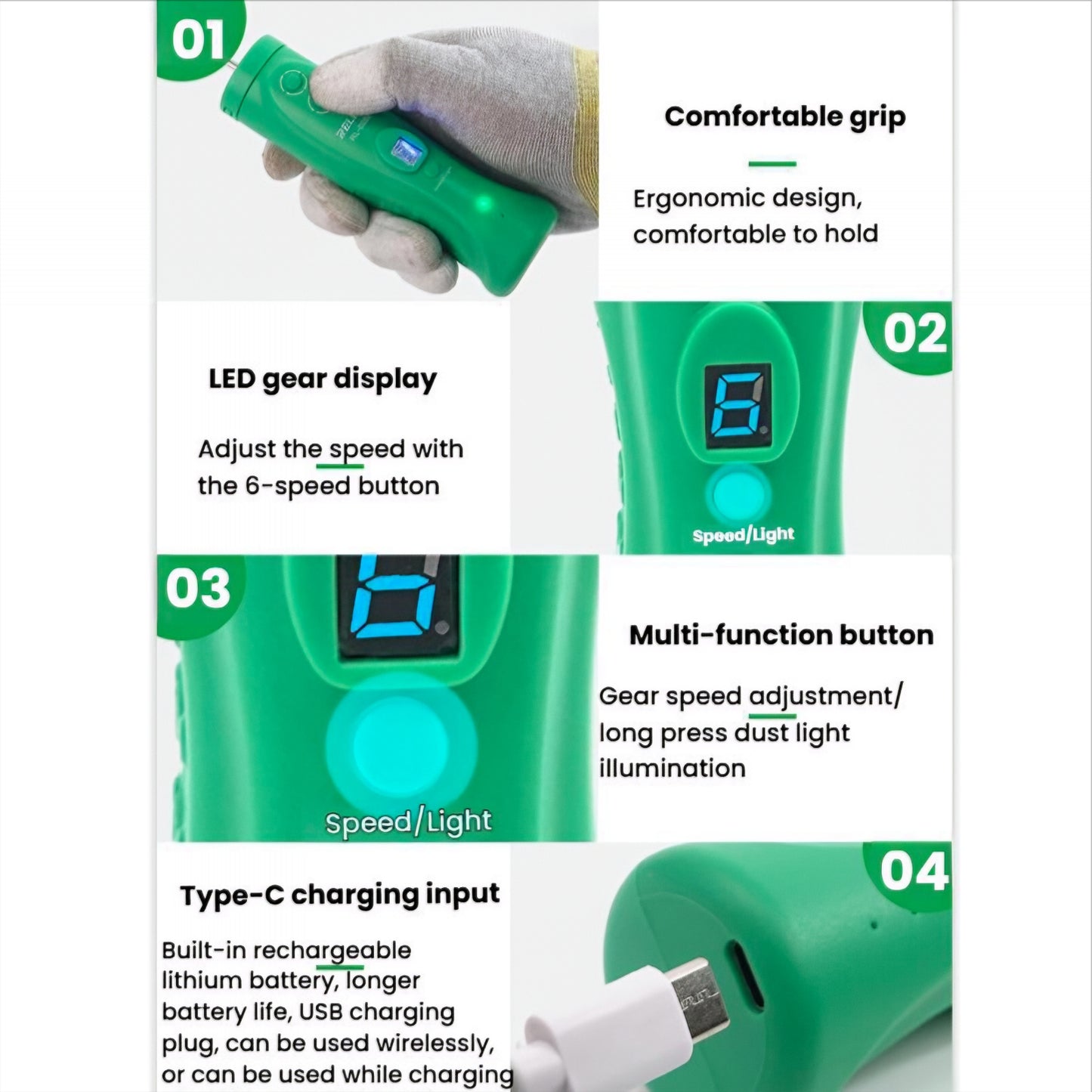 Relife RL-056E Adhesive Removal Tool, 2in1