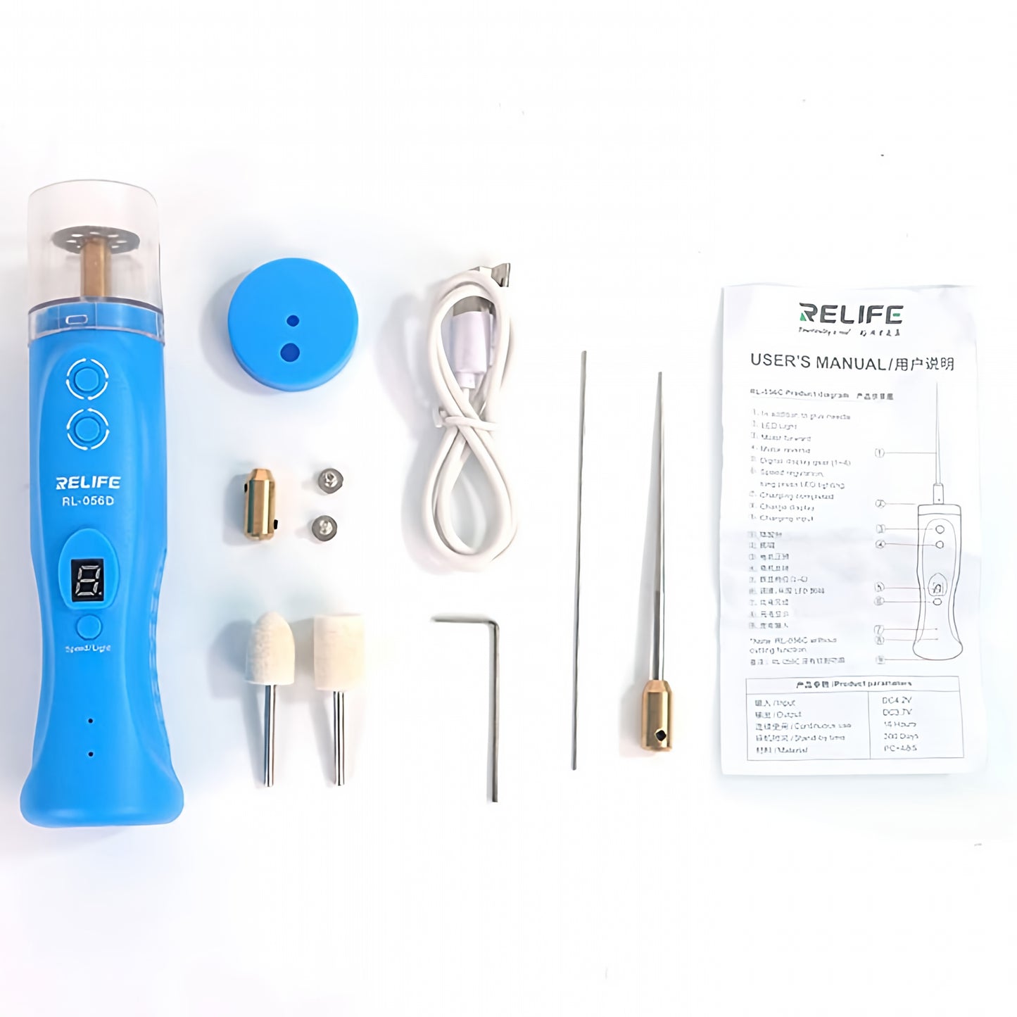 Relife RL-056D Adhesive Removal Tool, 3in1