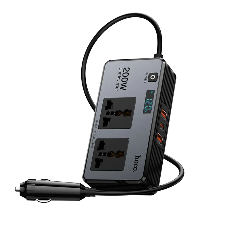 Auto-Stromrichter HOCO Z66, 200W