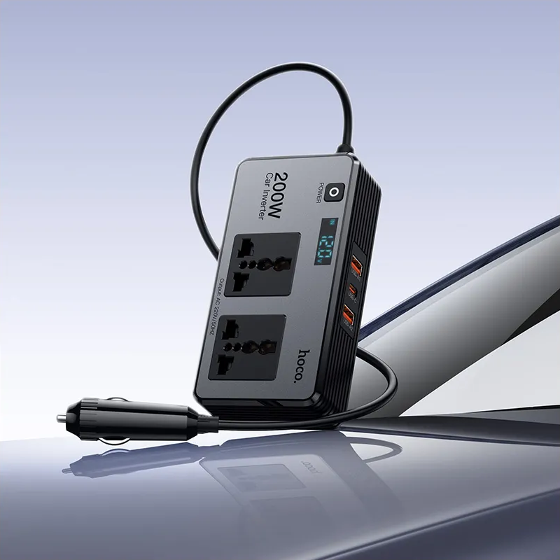 Auto-Stromrichter HOCO Z66, 200W