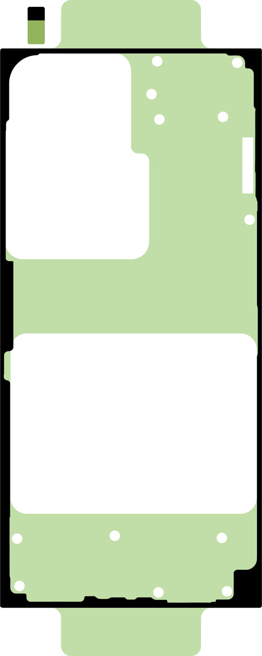 Klebeset für Akkudeckel Samsung Galaxy S24 Ultra S928, Service Pack GH82-33392A