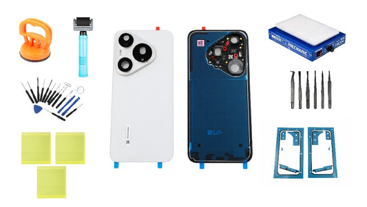 Huawei Pura 90s Pro Coconut White Service-Pack-Akkudeckel-Kit und spezielle Servicewerkzeuge