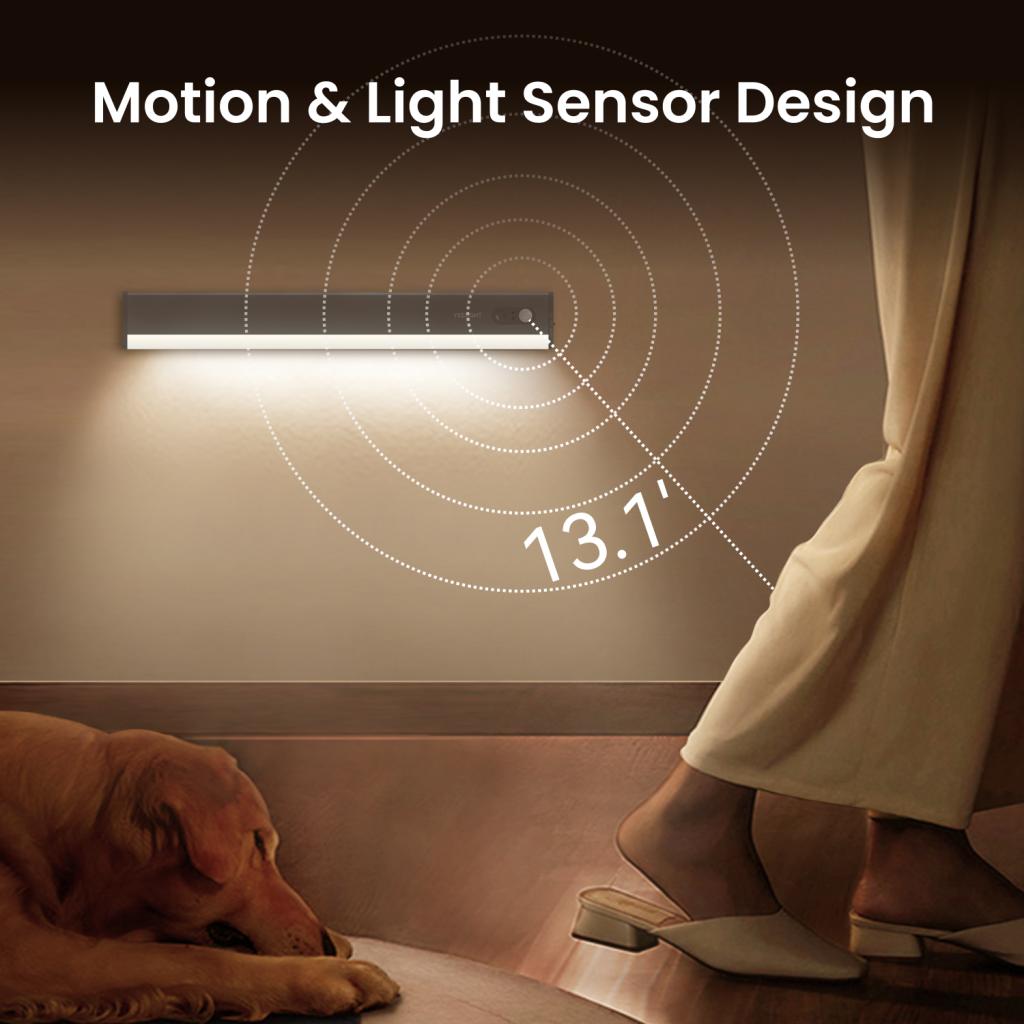 Dulap Yeelight A30, 5W, 4000K, Sensor, 30cm, Grau YLYYD-0014 