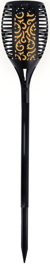 Forever Solarleuchte, 96 LED, 2800K, IP65, Schwarz