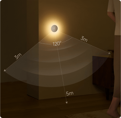 Xiaomi Light 3 LED-Nachtlicht, 2700K, Sensor, Weiß BHR8978GL