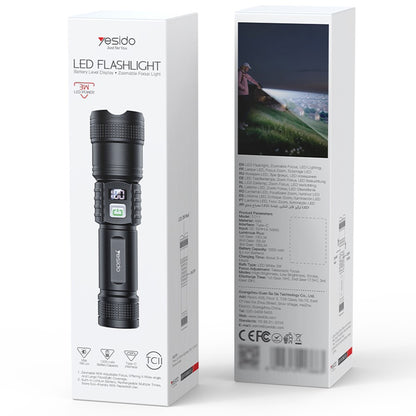 LED-Taschenlampe Yesido TC11, 190lm