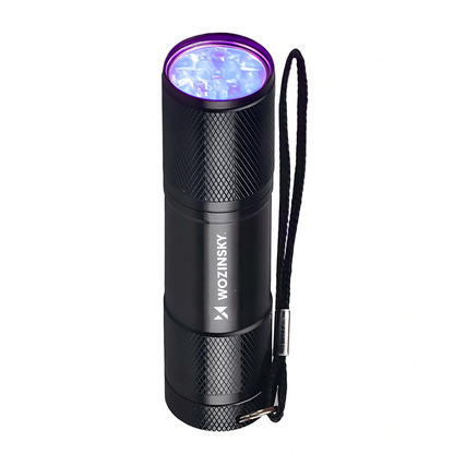 UV-LED-Taschenlampe WZK WLD-9L, IP65
