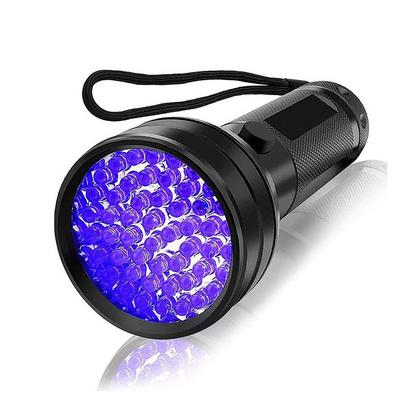 UV-LED-Taschenlampe WZK WLT-51L, IP65