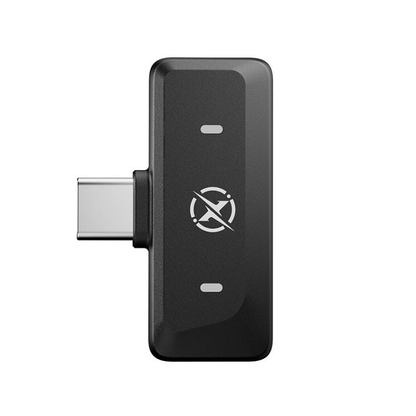 Lavaliermikrofon XO Design MC15 Dual, USB-C / Lightning, 2er-Set, Schwarz