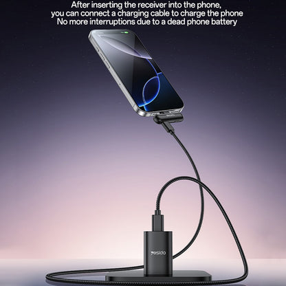 Lavaliermikrofon Yesido KR21, USB-C, Set 2 Stück, Schwarz