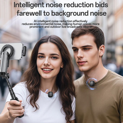 Lavaliermikrofon Yesido KR21, USB-C, Set 2 Stück, Schwarz